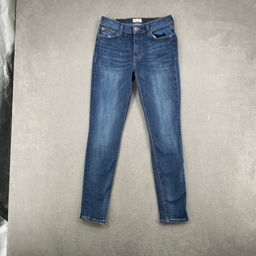 Hudson Natalie Super Skinny Jeans Womens 26 Medium Wash Blue Denim High Rise